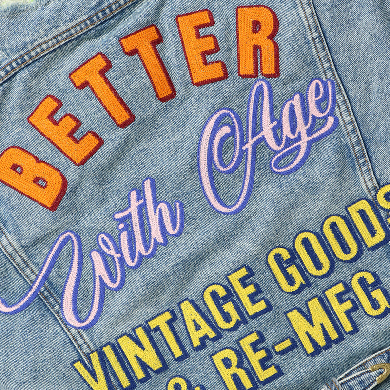 *Better With Age（）/ OUTER（アウター）/ Repair Denim Jacket商品 / Indigo 1