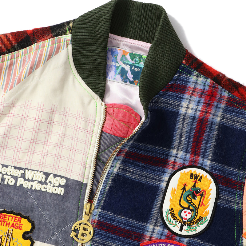 *Better With Age（）/ OUTER（アウター）/ MacArthur Bomber Blanket Jacket商品 / Multi 1
