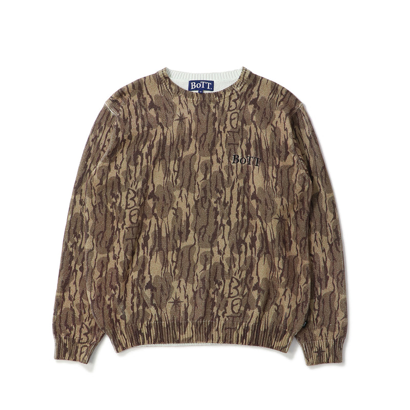 BoTT（ボット）/ TOPS（トップス）/ Camo Printed Knit商品 / Camo