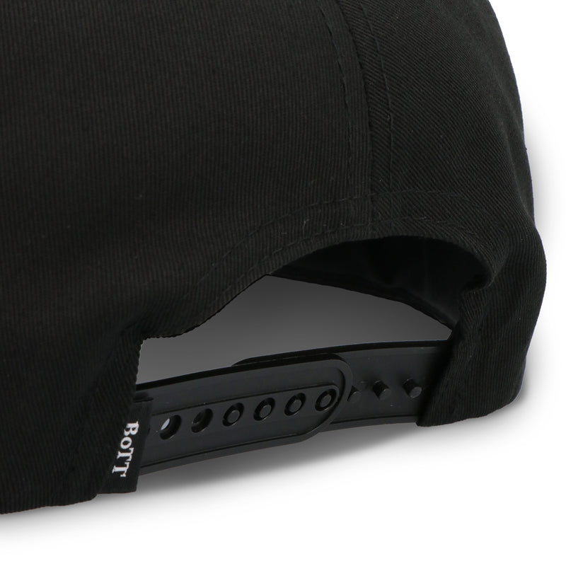 BoTT（ボット）/ ACCESSORIES（アクセサリー）/ Light Logo Structured 5-Panel Cap商品 / Black