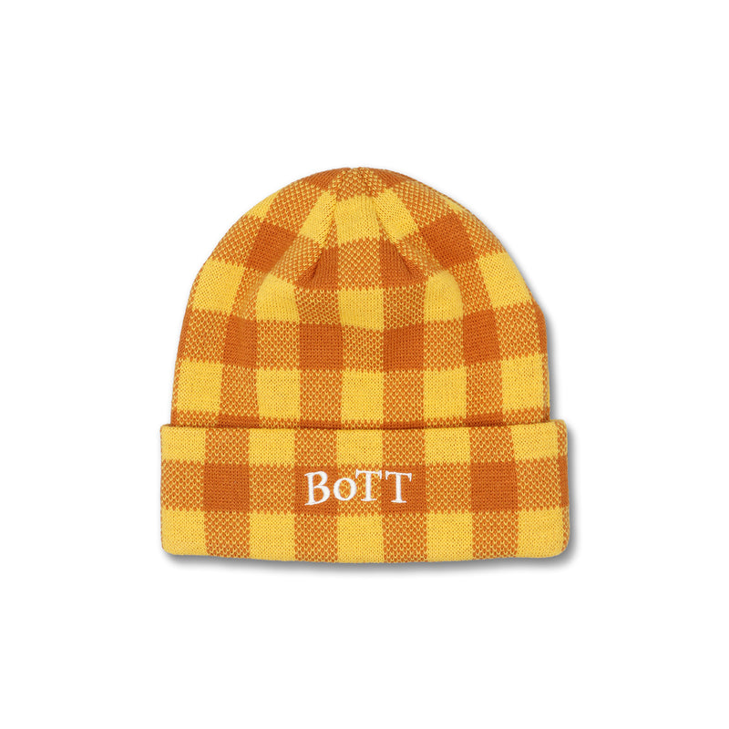 GINGHAM CHECK BEANIE｜BOTT｜ACCESSORIES（アクセサリー）｜【公式