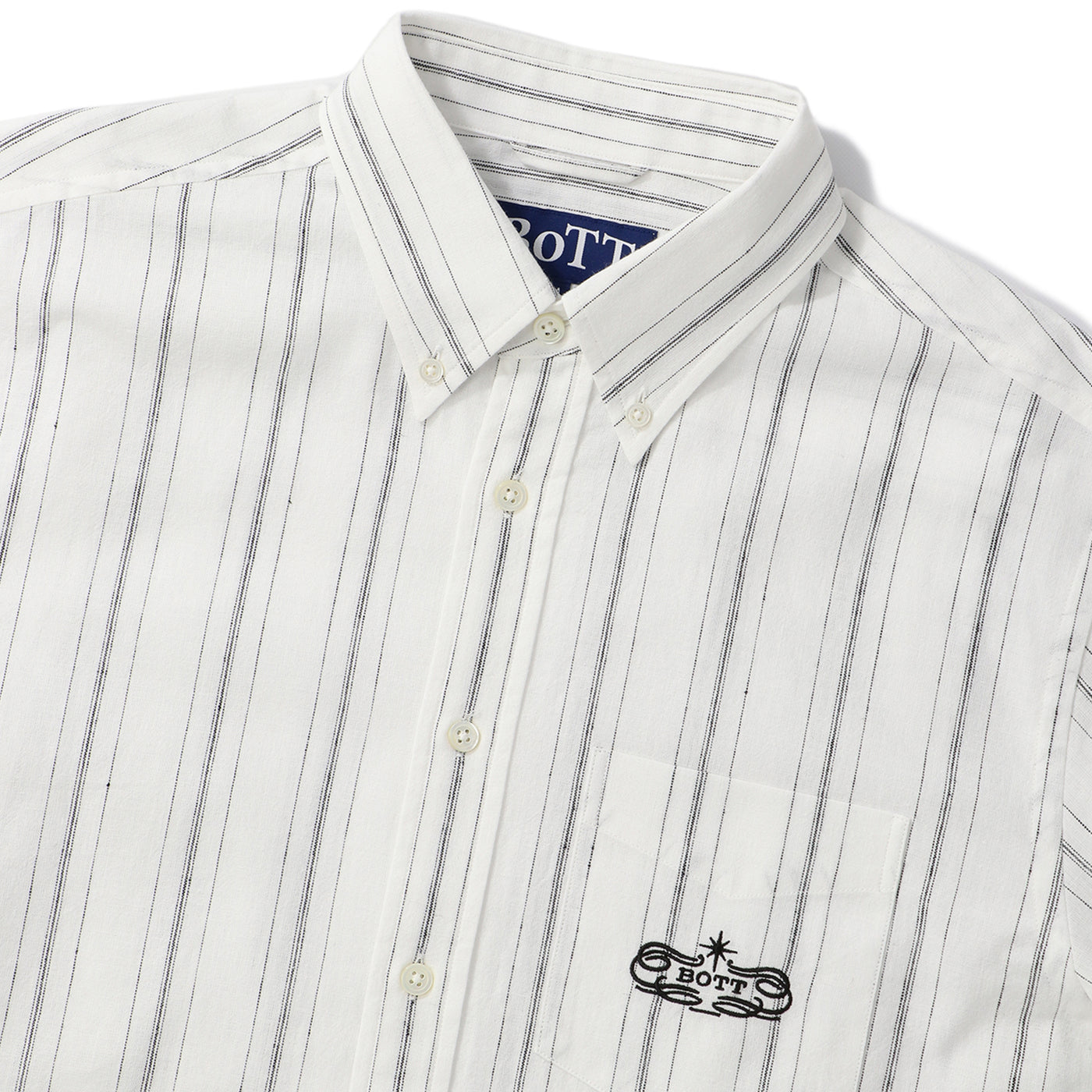 BoTT(ボット)｜Lightweight Stripe Shirt(ライトウェイト