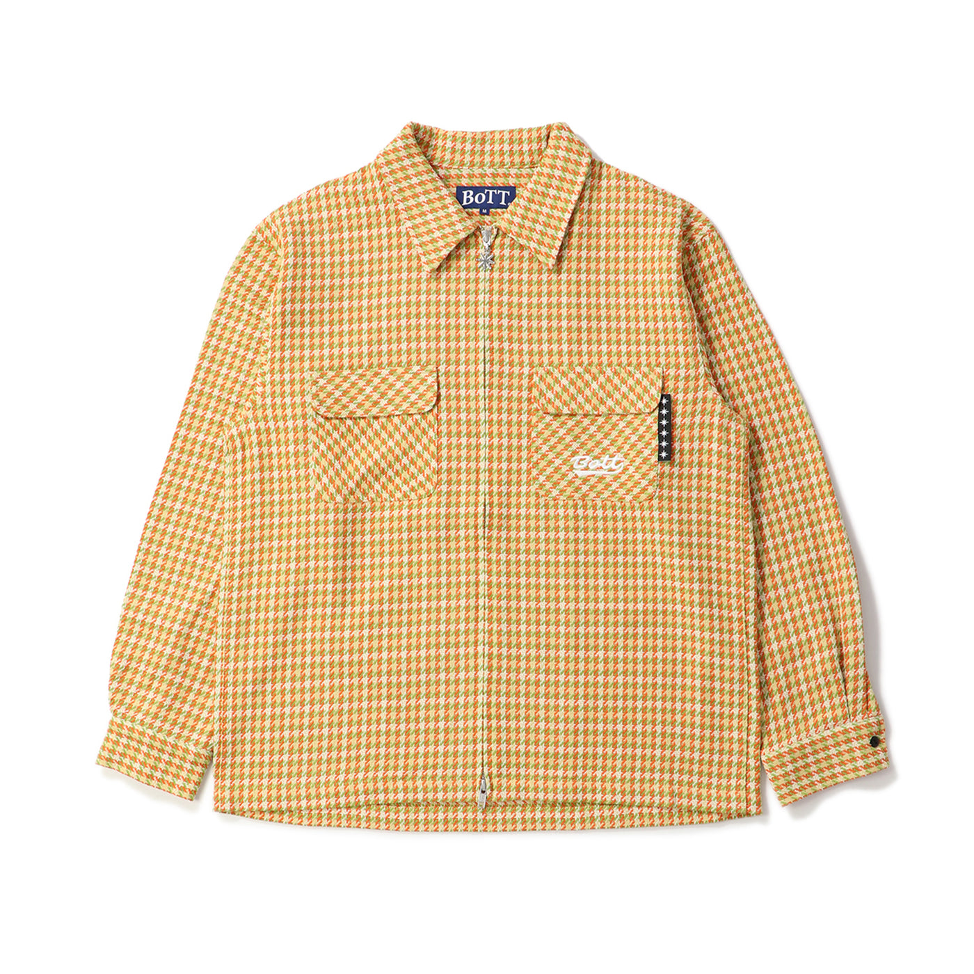 シャツ/ブラウス(長袖/七分) BoTT box flannel shirt XXL BoTT（ボット） シャツ Zip-Up Flannel Shirt メンズ レディース