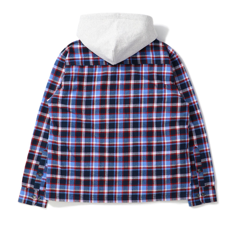 BoTT（ボット）/ TOPS（トップス）/ Hooded Flannel Shirt商品 / Green