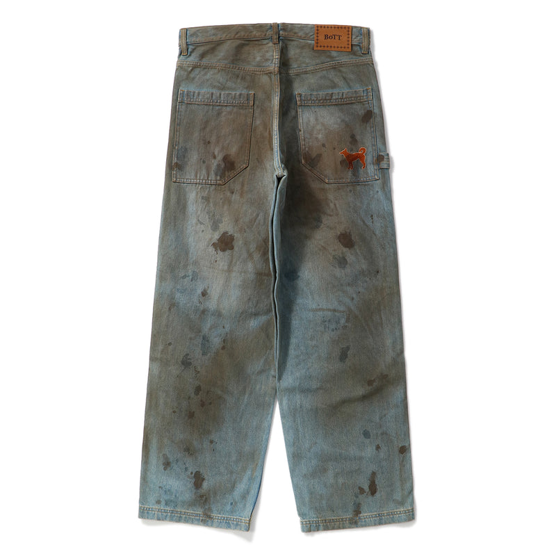 BoTT（ボット）/ BOTTOMS（ボトムス）/ OI' Dirty Painter Jean商品 / Washed Blue