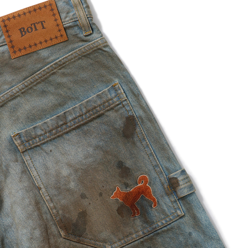 BoTT（ボット）/ BOTTOMS（ボトムス）/ OI' Dirty Painter Jean商品 / Washed Blue