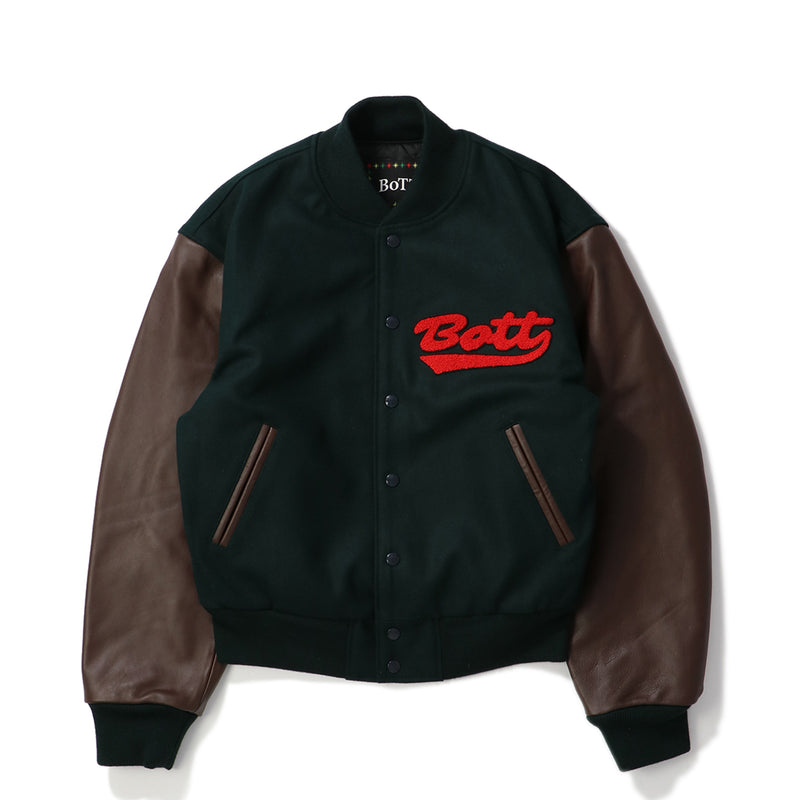BoTT（ボット）/ OUTER（アウター）/ Wolf Varsity Jacket商品 / Forest