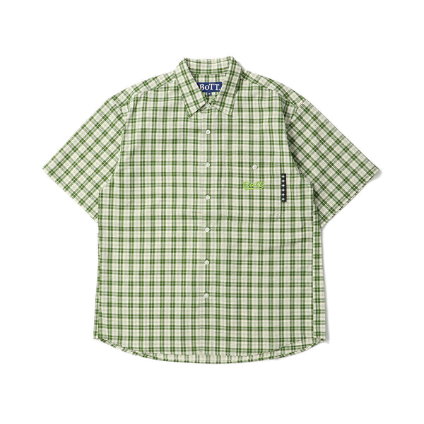 BoTT チェック柄 半袖シャツ PLAID S/S SHIRT｜BOTT｜TOPS（トップス）｜【公式通販 UNION TOKYO