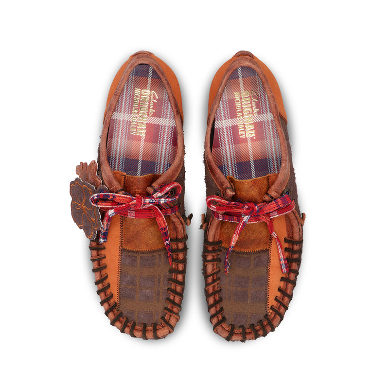 NICHOLAS DALEY（ニコラスデイリー）/ SHOES（シューズ）/ NICHOLAS DALEY x CLARKS Wallabee商品 / Brown Combi