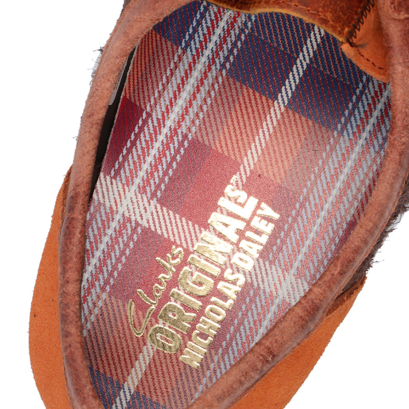 NICHOLAS DALEY（ニコラスデイリー）/ SHOES（シューズ）/ NICHOLAS DALEY x CLARKS Wallabee商品 / Brown Combi