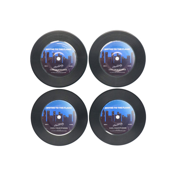 COOL CALM STUDIOS(クールカームストゥディオス)｜SUBTLE SOUNDS VINYL COASTER SET(サブトルサウンズビニールコースターセット)｜【公式通販 UNIONT TOKYO】｜ユニオントーキョー