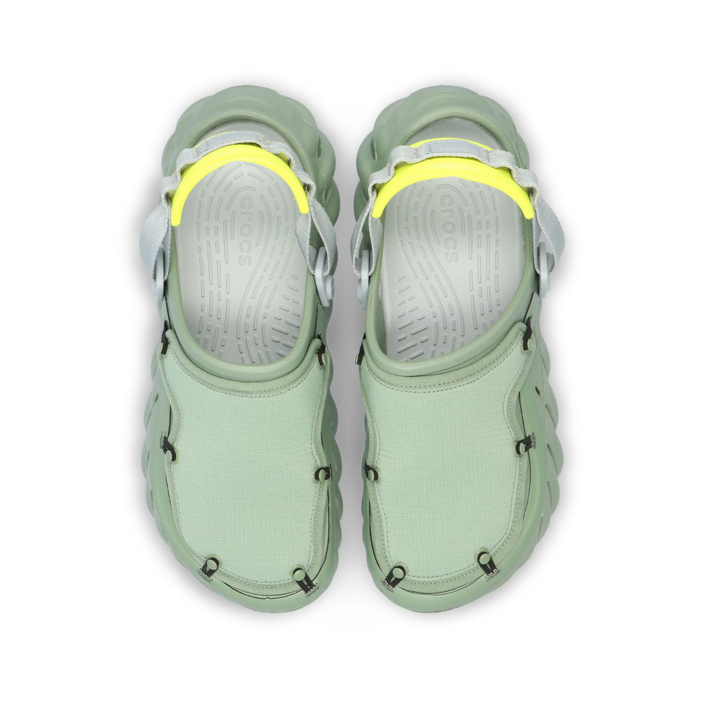 Crocs エコ スリングバック クロッグ CR207937 STORM CROCS 207937-STOR Men's Echo Slides in Storm - Medium | eBay