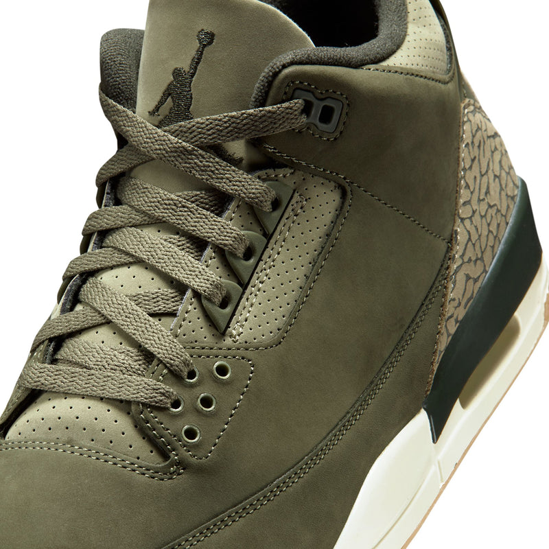 NIKE（ナイキ）/ SHOES（シューズ）/ Air Jordan 3 Retro商品 / MEDIUM OLIVE/SEQUOIA-NEUTRAL OLIVE-SAIL