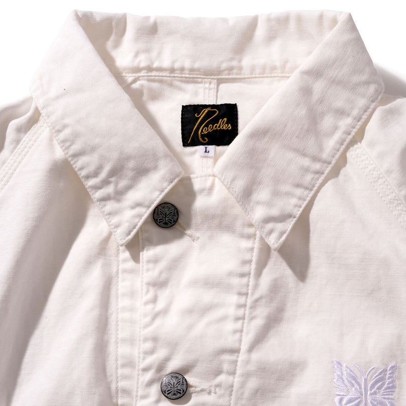 NEEDLES(ニードルズ)｜UNION x NEEDLES Coverall - White Back Sateen(ユニオンニードルズカバーオール　ホワイトバクサテン)｜【公式通販 UNION TOKYO】｜ユニオントーキョー