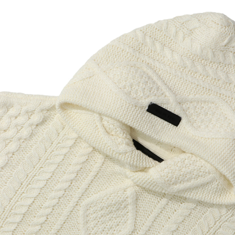 ESSENTIALS(エッセンシャルズ)｜CABLE KNIT HOODIE CORE(ケーブルニットフーディコア)｜【公式通販 UNIONT TOKYO】｜ユニオントーキョー