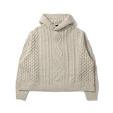 ESSENTIALS(エッセンシャルズ)｜CABLE KNIT HOODIE CORE(ケーブルニットフーディコア)｜【公式通販 UNIONT TOKYO】｜ユニオントーキョー