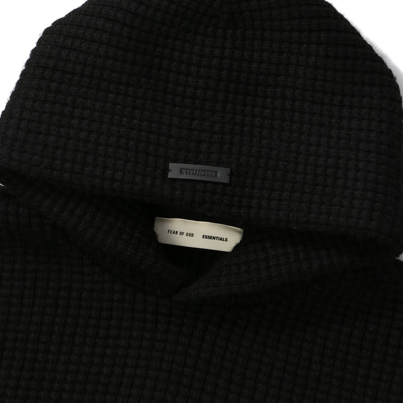 ESSENTIALS（エッセンシャルズ）/ TOPS（トップス）/ Heavy Waffle 90S Hoodie商品 / Vintage Black