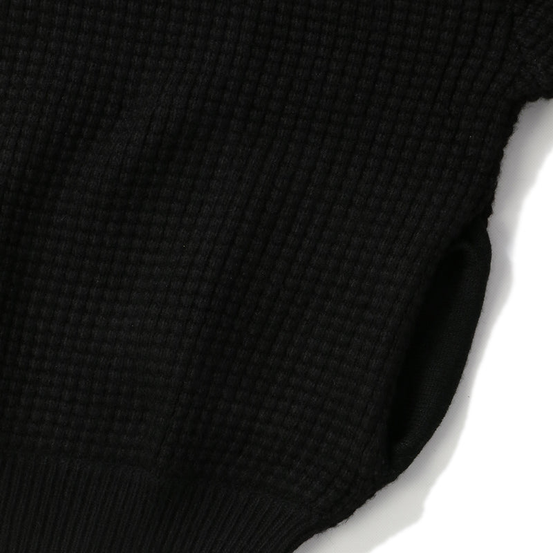 ESSENTIALS（エッセンシャルズ）/ TOPS（トップス）/ Heavy Waffle 90S Hoodie商品 / Vintage Black