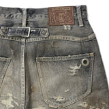 FAF(エフエーエフ)｜Destroyed Straigt Denim Pants(デストロイドストレイトデニムパンツ)｜【公式通販 UNION TOKYO】｜ユニオントーキョー