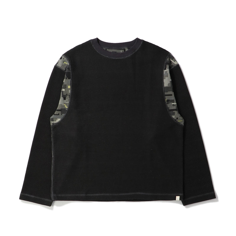 FAF（フェイク アス フラワーズ）/ TOPS（トップス）/ Thermal Reversible LS Pullover商品 / Black