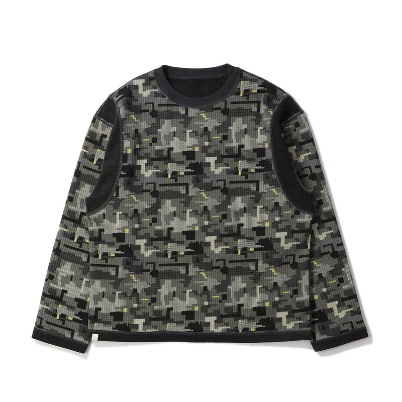 FAF（フェイク アス フラワーズ）/ TOPS（トップス）/ Thermal Reversible LS Pullover商品 / Black