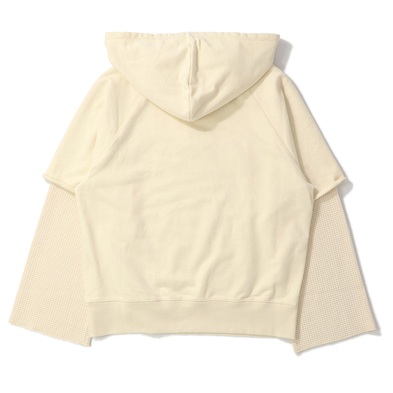 FAF（フェイク アス フラワーズ）/ TOPS（トップス）/ Double Sleeve Hoodie商品 / Ecru