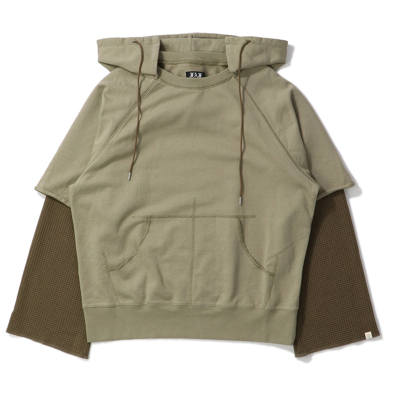 FAF（フェイク アス フラワーズ）/ TOPS（トップス）/ Double Sleeve Hoodie商品 / Ecru