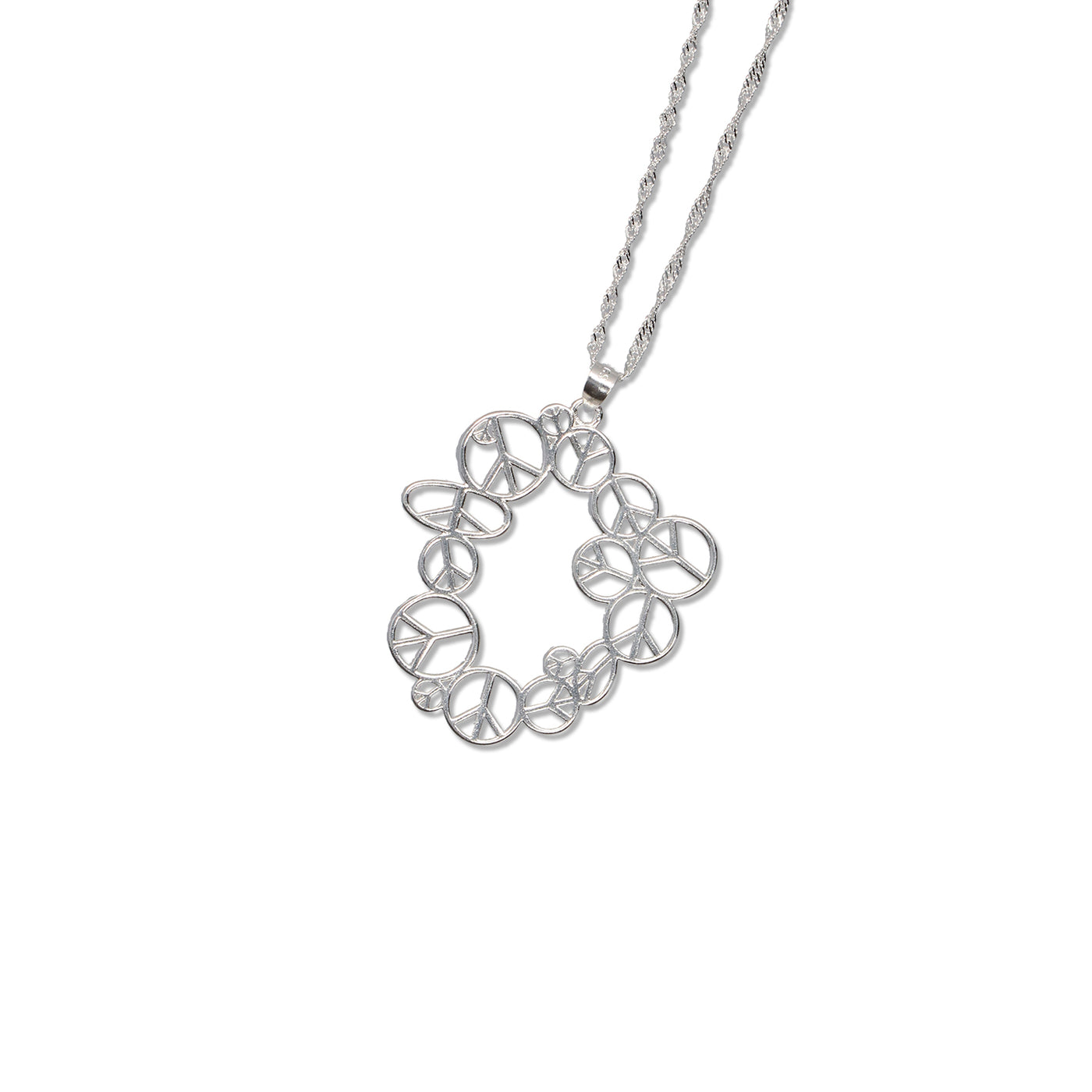 FAF Peace Necklace ネックレス　シルバー FAF(エフエーエフ)｜Peace Necklace(ピースネックレス)｜【公式