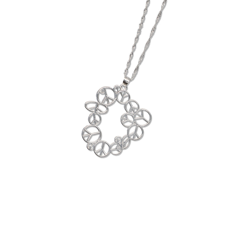 FAF（フェイク アス フラワーズ）/ ACCESSORIES（アクセサリー）/ Peace Necklace商品 / Silver