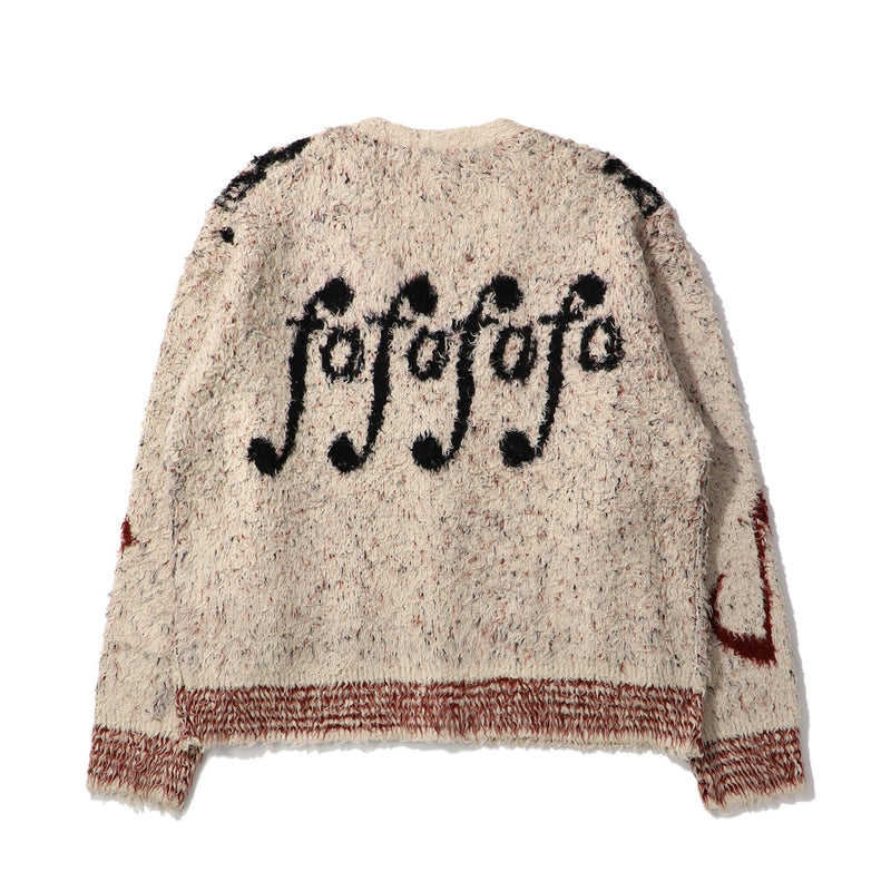 Fake Ass Flowers(フェイクアスフラワーズ)｜Notes Cardigan(ノーツカーディガン)｜【公式通販 UNIONT TOKYO】｜ユニオントーキョー
