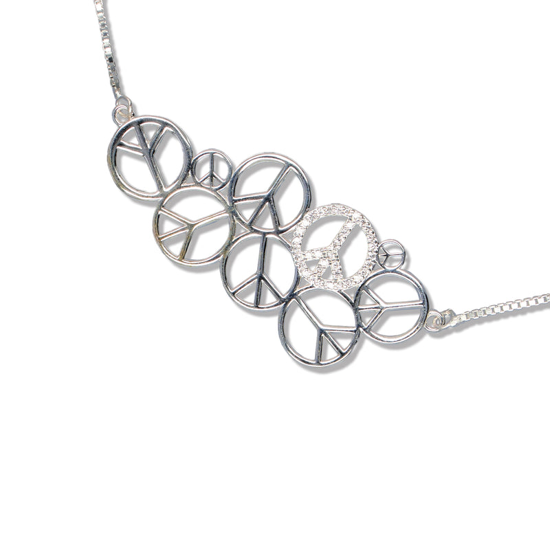 FAF（フェイク アス フラワーズ）/ ACCESSORIES（アクセサリー）/ Peace Bracelet商品 / Silver