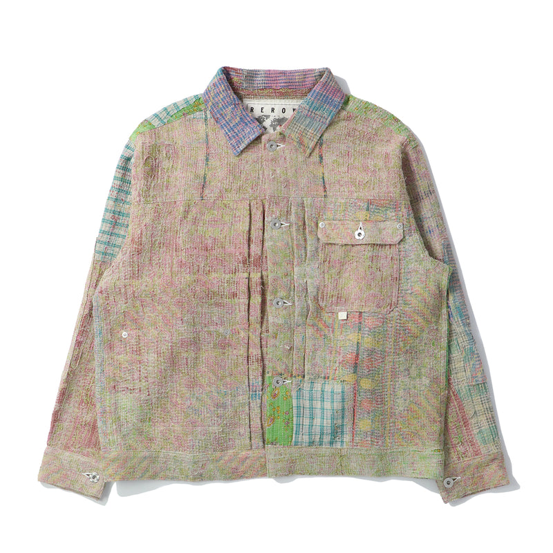 FAF(エフエーエフ)｜VINTAGE KANTHA QUILT TYPE-1F JACKET