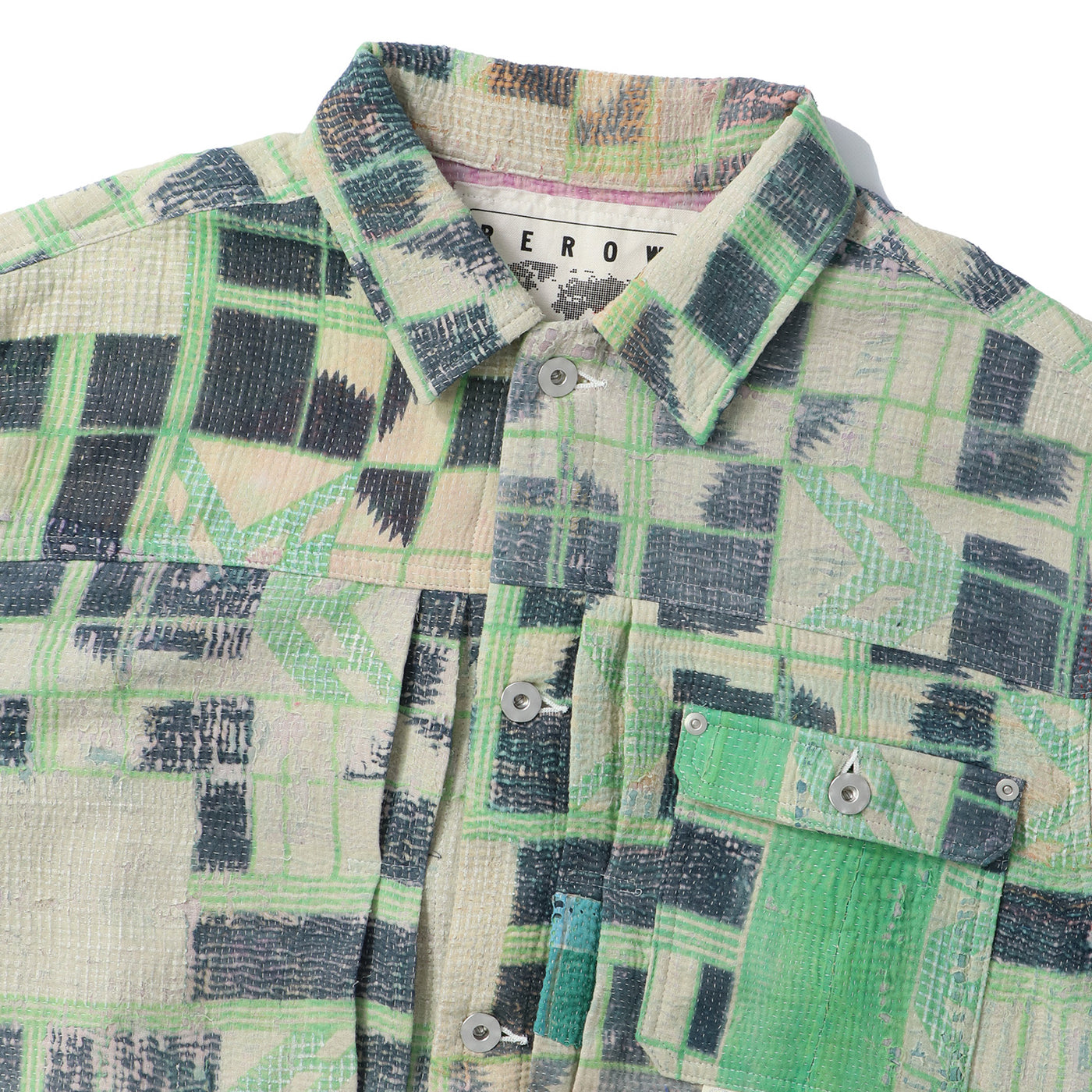 FAF(エフエーエフ)｜VINTAGE KANTHA QUILT TYPE-1F JACKET