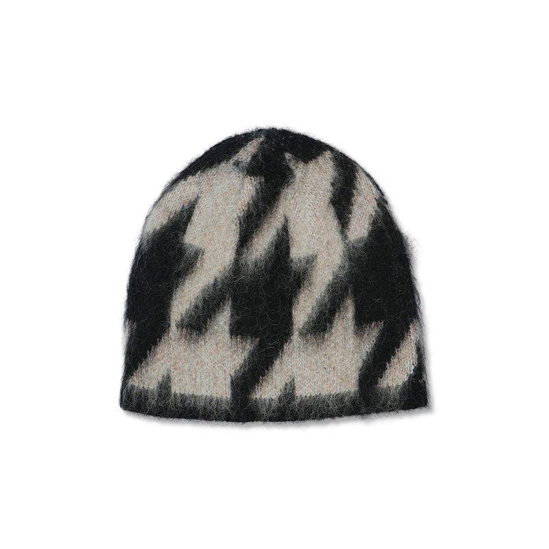 FAF（フェイク アス フラワーズ）/ ACCESSORIES（アクセサリー）/ Houndstooth Mohair Beanie商品 / Black