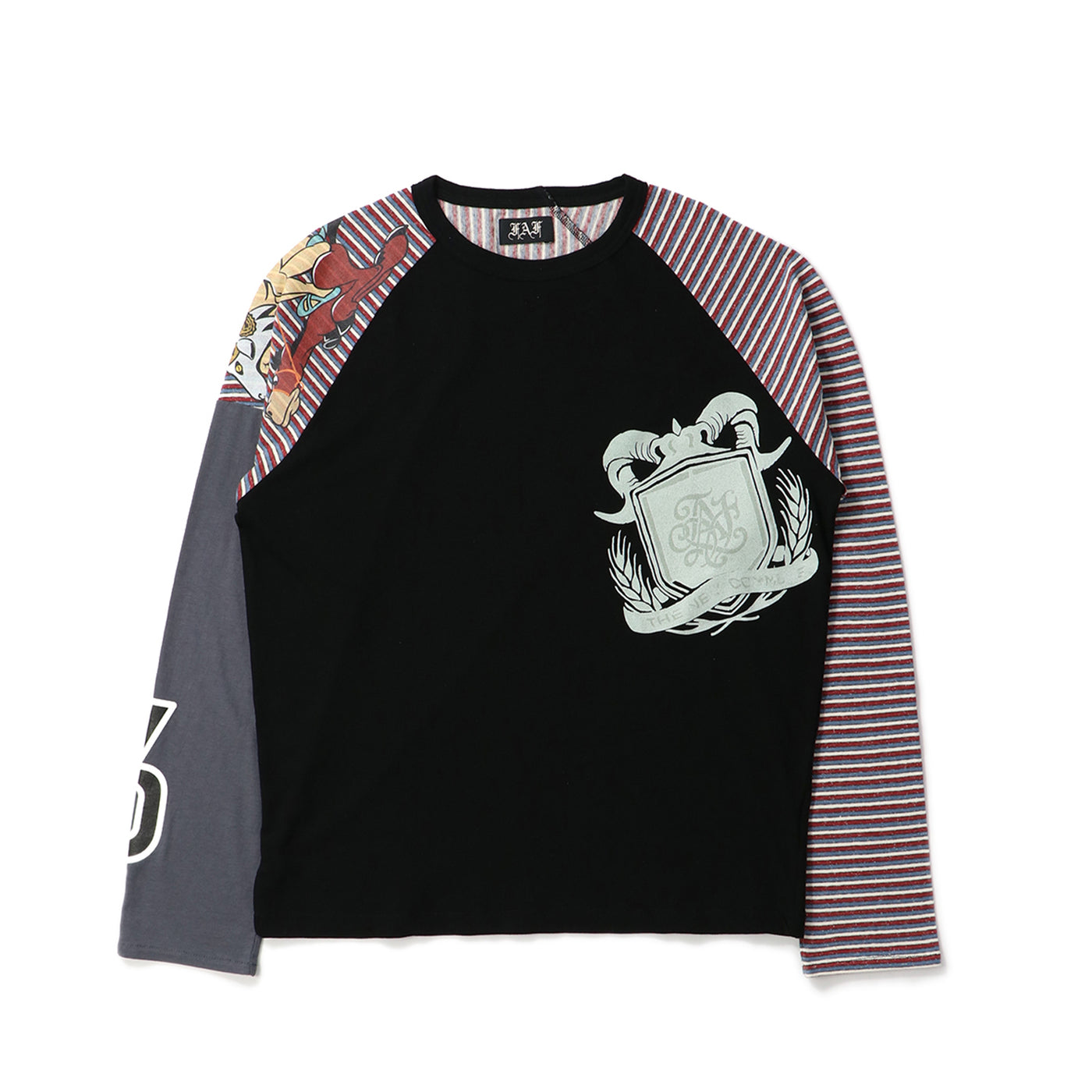86hnbnページ STRIPE RAGLAN｜FAF｜TOPS（トップス）｜【公式通販 UNION TOKYO