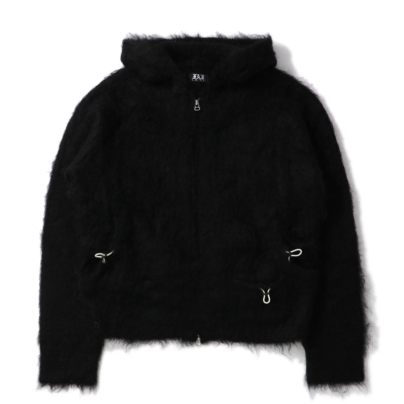 FAF（フェイク アス フラワーズ）/ TOPS（トップス）/ Mohair Hoodie商品 / Black