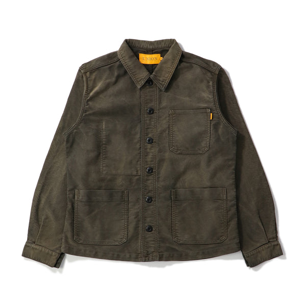 UNION ORIGINAL(ユニオンオリジナル)｜MOLESKIN CHORE JACKET(モールスキンチョアジャケット)｜【公式通販 UNION TOKYO】｜ユニオントーキョー