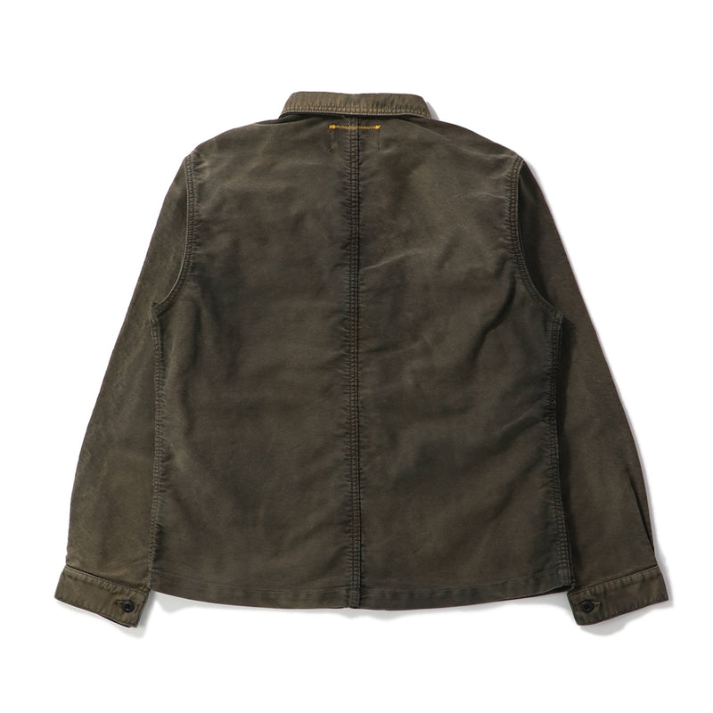 UNION ORIGINAL（ユニオンオリジナル）/ OUTER（アウター）/ MOLESKIN CHORE JACKET商品 / BLACK
