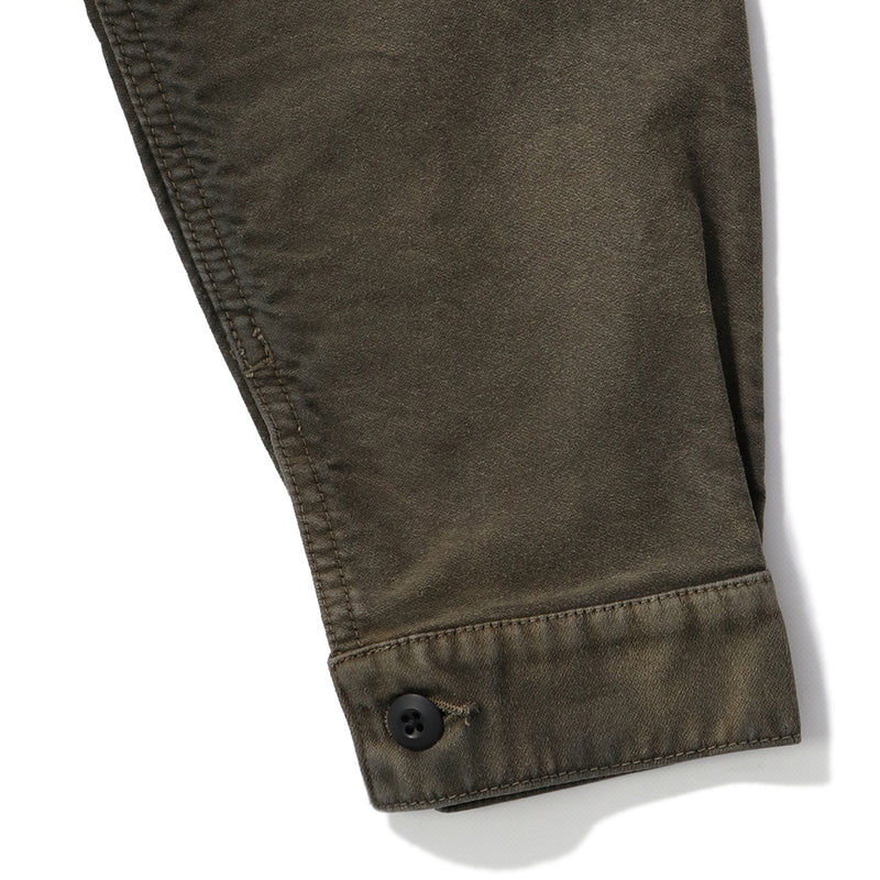 UNION ORIGINAL（ユニオンオリジナル）/ OUTER（アウター）/ MOLESKIN CHORE JACKET商品 / BLACK