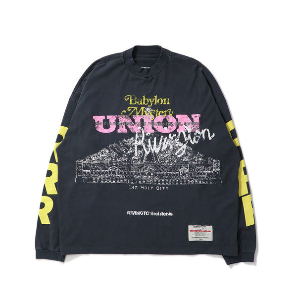 RRR123(アールアールアールワントゥースリー)｜BABYLON MYSTERY VINTAGE LS TEE(バビロンミステリーヴィンテージLSティー)｜【公式通販 UNION TOKYO】｜ユニオントーキョー