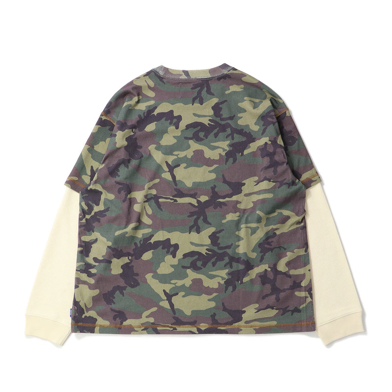 AWAKE NY（アウェイクニューヨーク）/ TOPS（トップス）/ WAFFLE LS SHIRT商品 / CAMO