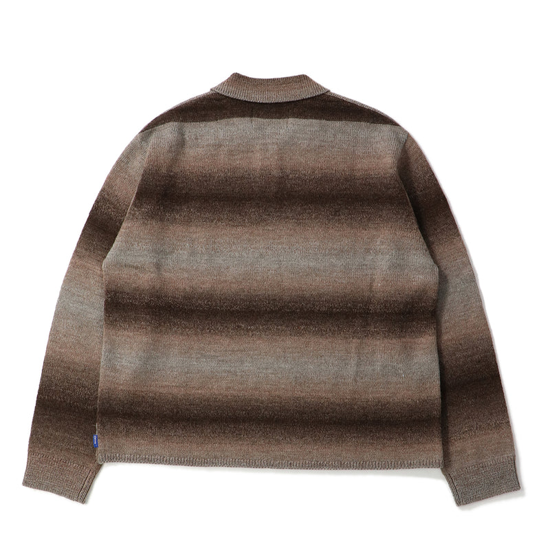 AWAKE NY（アウェイクニューヨーク）/ TOPS（トップス）/ KNIT POLO商品 / BROWN