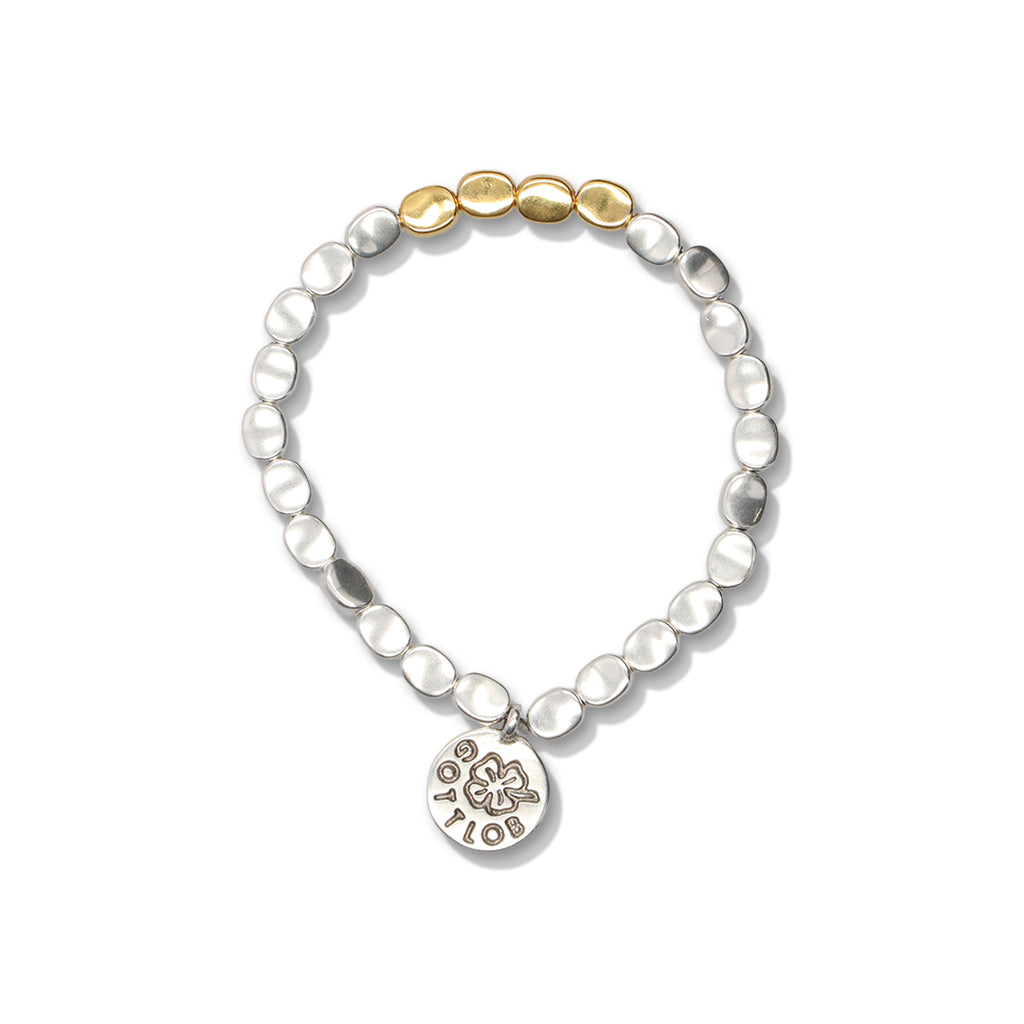 GOTTLOB WORLD クローバー ブレスレット EDITION 3 SILVER/GOLD｜GOTTLOB WORLD｜ACCESSORIES