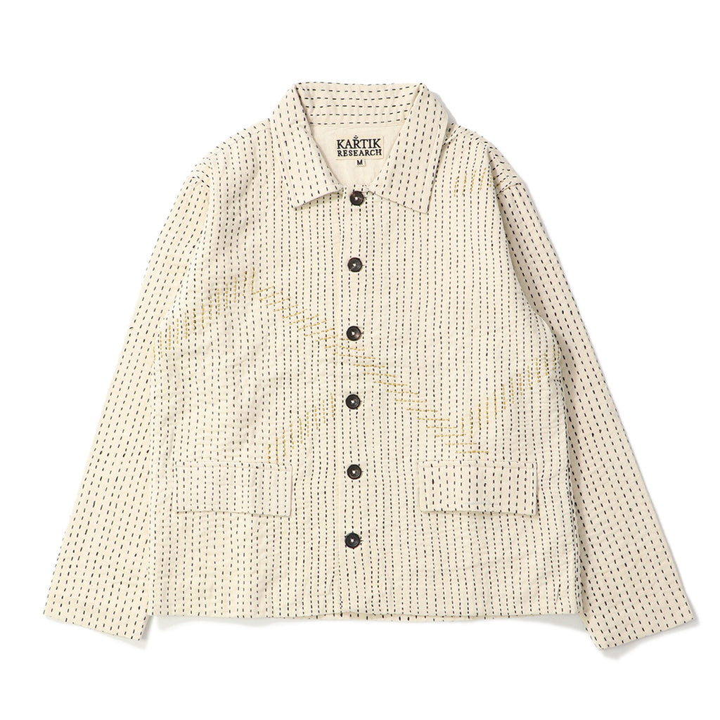 KANTHA CROPPED JACKET｜KARTIK RESEARCH｜OUTER（アウター）｜【公式