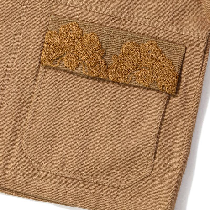 Kartik Research（）/ OUTER（アウター）/ Jodhpur Jacket商品 / Hand Embroidered Pocket Detail
