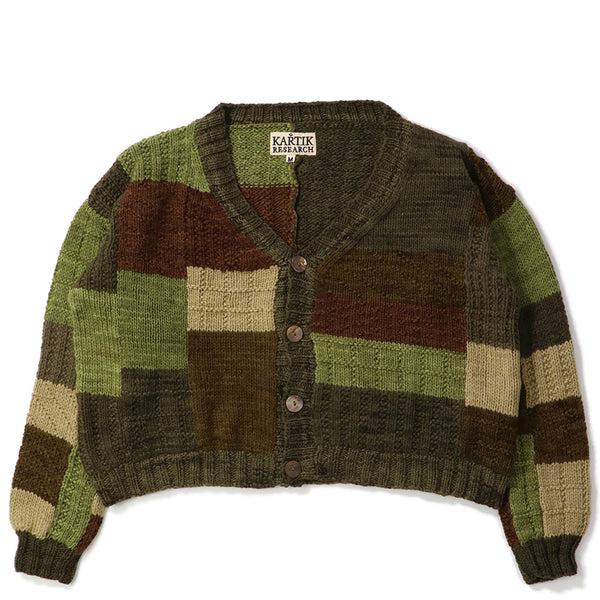 Kartik Research(カーティックリサーチ)｜Patchwork Cardigan(パッチワークカーディガン)｜【公式通販 UNION TOKYO】｜ユニオントーキョー
