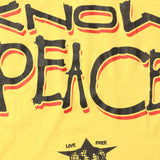 Barriers Worldwide(バリアーズワールドワイド)｜KNOW JUSTICE KNOW PEACE BOXY TEE(ノウジャスティスノウピースボクシーティー)｜【公式通販 UNION TOKYO】｜ユニオントーキョー