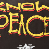 Barriers Worldwide(バリアーズワールドワイド)｜KNOW JUSTICE KNOW PEACE BOXY TEE(ノウジャスティスノウピースボクシーティー)｜【公式通販 UNION TOKYO】｜ユニオントーキョー