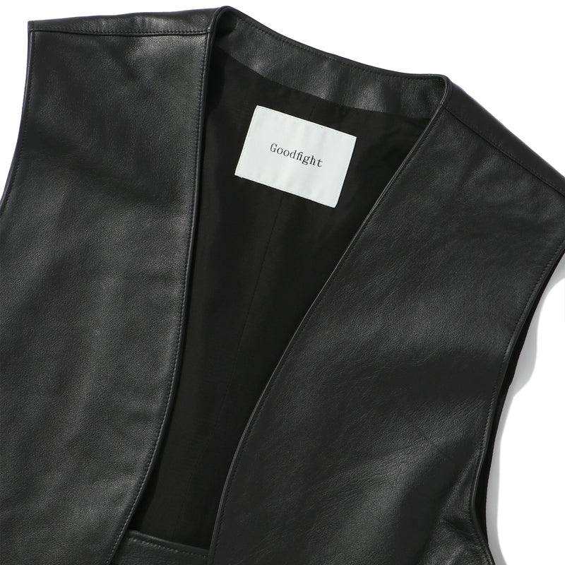 GOODFIGHT(グッドファイト)｜Saddle Vest Leather(サドルベストレザー)｜【公式通販 UNIONT TOKYO】｜ユニオントーキョー