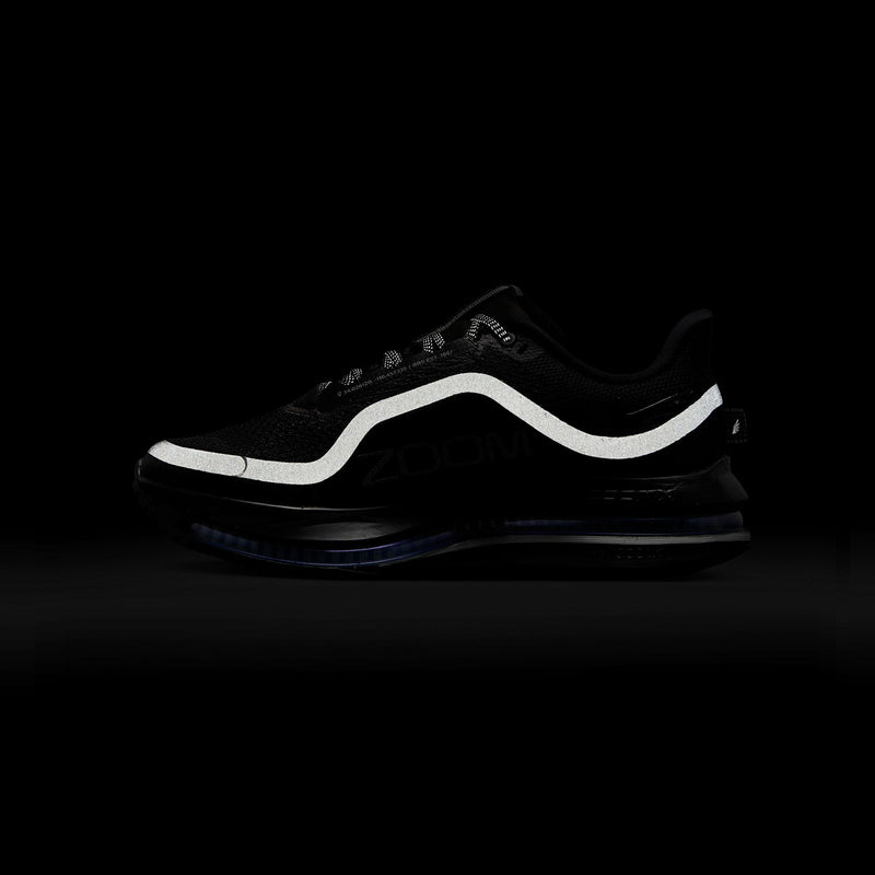 NIKE（ナイキ）/ SHOES（シューズ）/ Nike Pegasus Premium商品 / BLACK/BLACK-METALLIC SILVER
